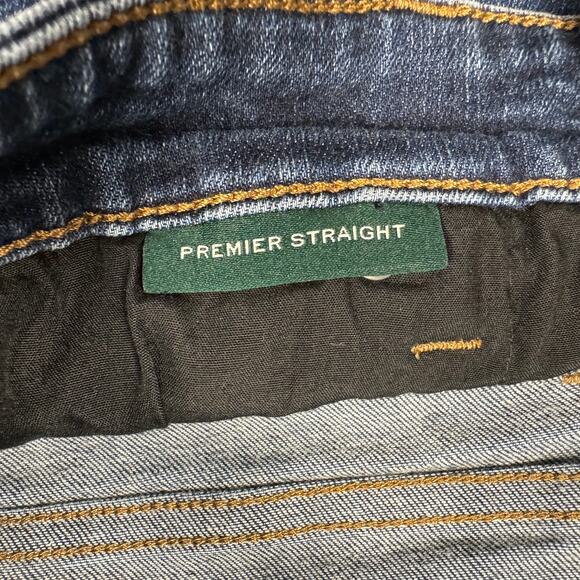 Lauren Ralph Lauren Jeans Women's 8 Ralph Premier Straight Darkwash Blue Skinny - Picture 6 of 8